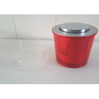 Rode keukenweegschaal